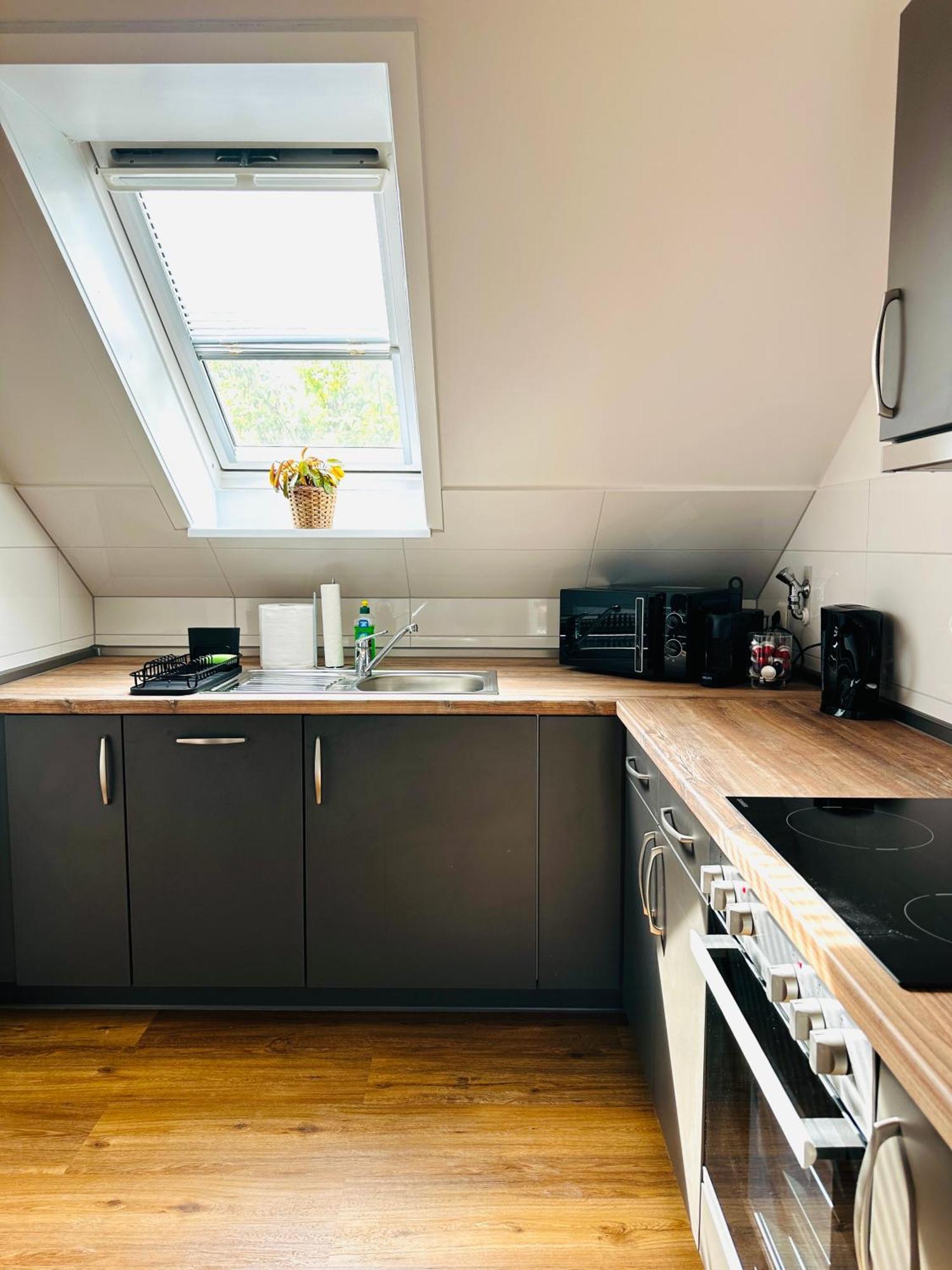 Etagen-Wohnung Nahe Flughafen Hamburg ノルダーシュテット エクステリア 写真